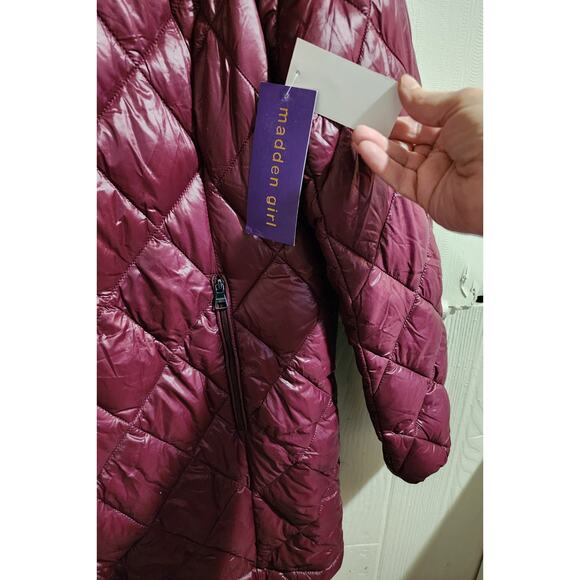 Madden Girl Women’s Winter Jacket – Long Length Quilted Puffer Parka Coat (2XL) - Picture 4 of 9